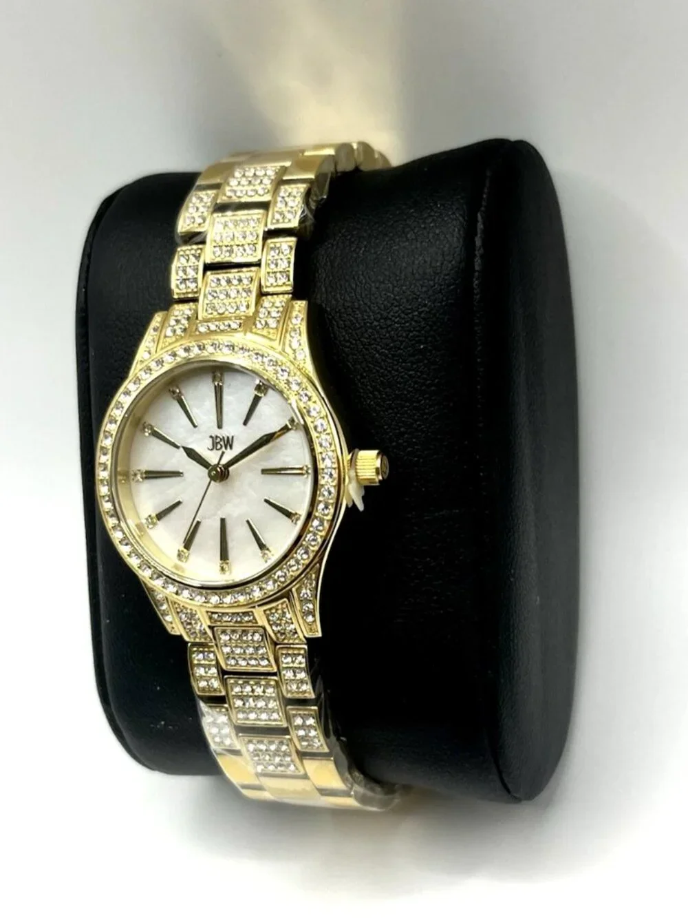 JBW Women’s Cristal Spectra Diamond Watch 18K Gold-Plated - New